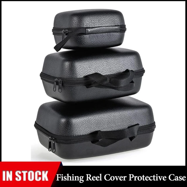 Spinning Reel Cover Fishing Reel EVA Protective Cover With Two Way Zipper Waterproof  Storage Pouch Fits Spinning Reels Rafting - AliExpress