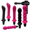 Automatic Sex Machine Attachements Fascia Gun Massage Head to silicone Dildo Sex Toys for Men Women Vibrators Penis Masturbation 1