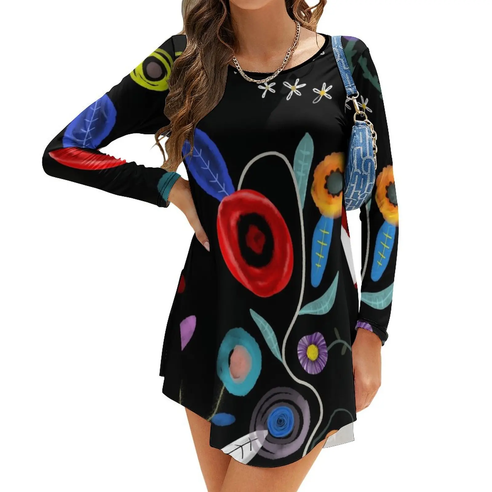 

Feel you here forever - Wedding day Long-Sleeve Dress women's clothing korea stylish summer dress korean women