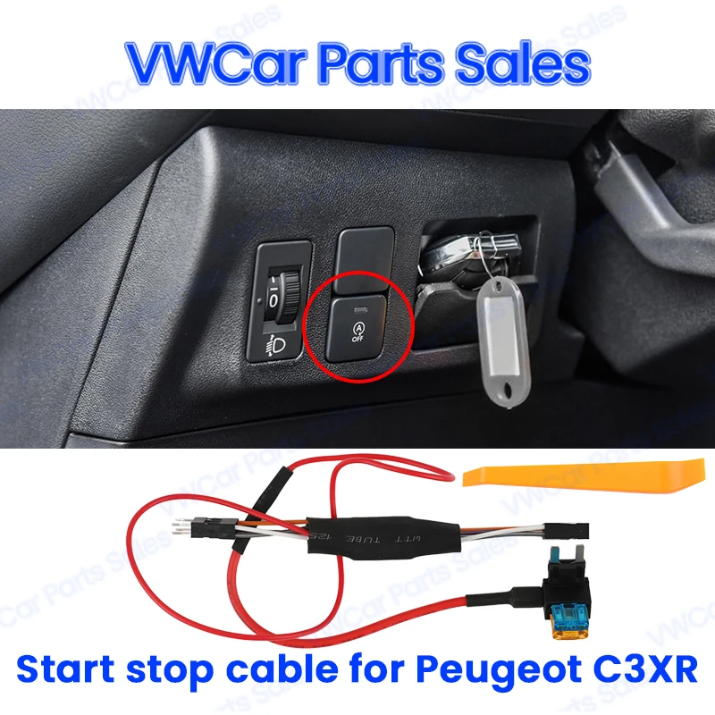 

Car Smart Auto Stop Canceller Automatic Stop Start Engine Eliminator Device Disable Plug Cable For Peugeot Citroen C3XR