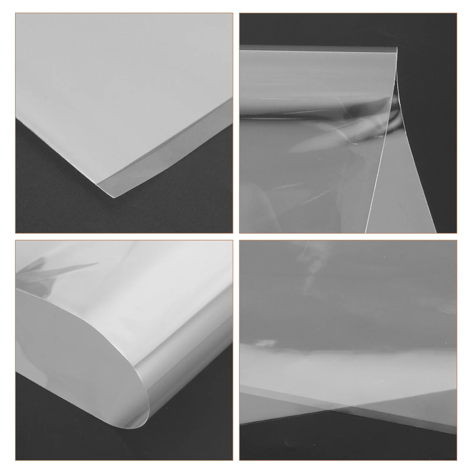Vinyl Record Cover 30PCS 12.8inch Clear Inner Sleeves Anti-Static 3 Mil Plastic Vinyl Record Cover LP Protective Sleeves For Record 45 RPM