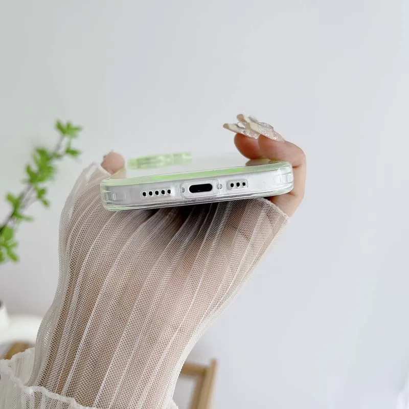 Coque lumineuse en silicone pour iPhone 16, compatible modèles 16pro, 14, 11, 12, 13, 14 Pro Max, 15 Pro, XR, XS Max_voghion.com