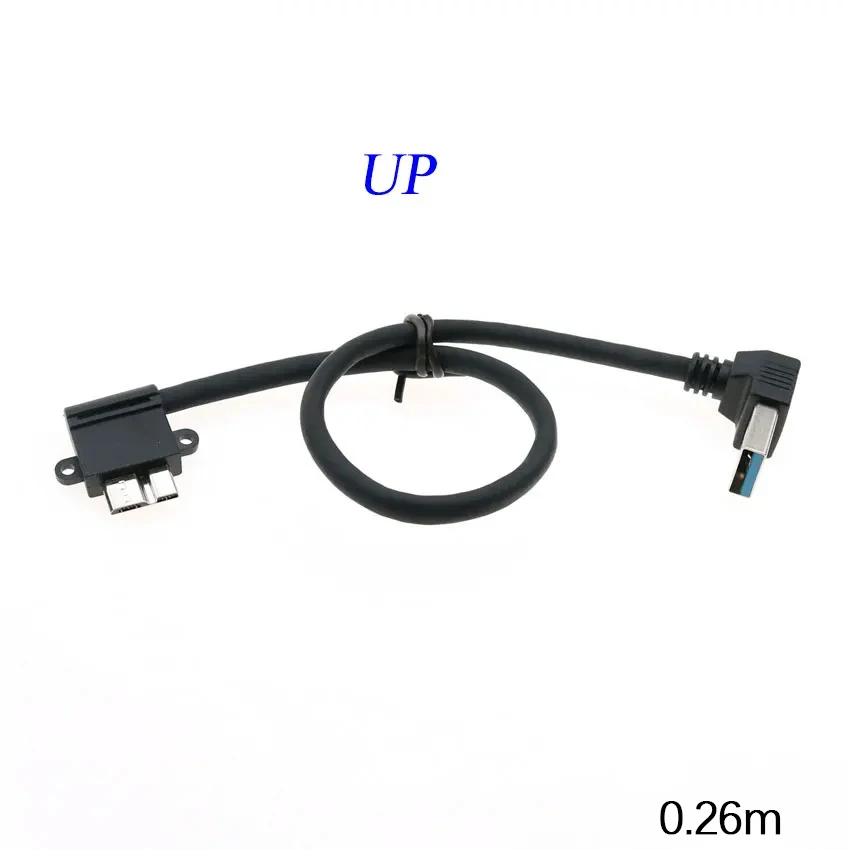 1PC USB Typ A Typ C Stecker Auf Micro B Datenkabel Kabel Blei Für Externe Festplatte Festplatte USB 3,0 Kabel Mobile HDD Disk Datenkabel – Detail 5