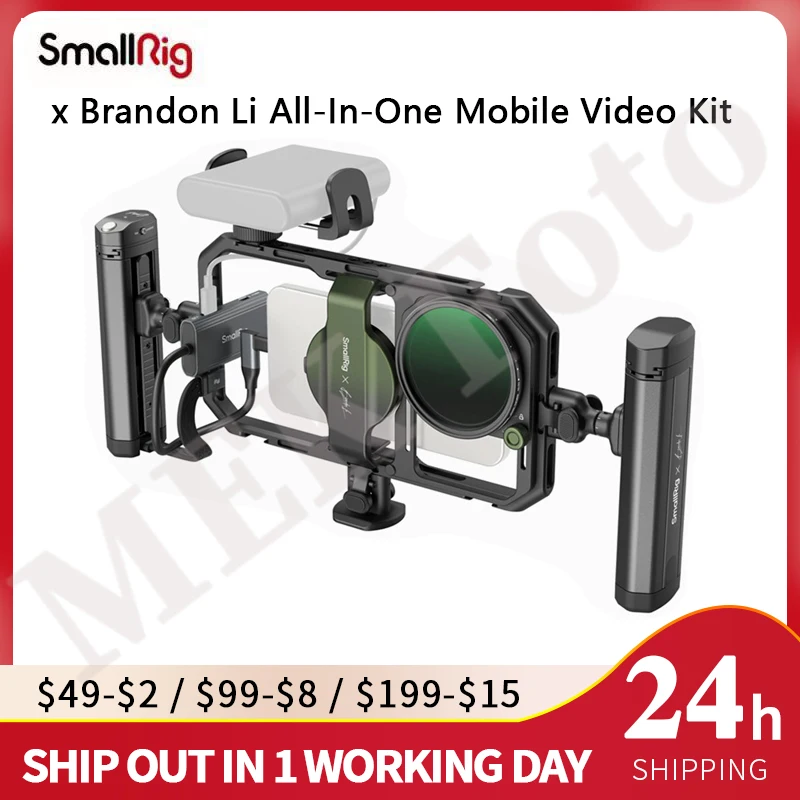 SmallRig x Brandon Li オールインワン モバイル ビデオ キット SmallRig x Brandon Li オールインワン モバイル ビデオ キット