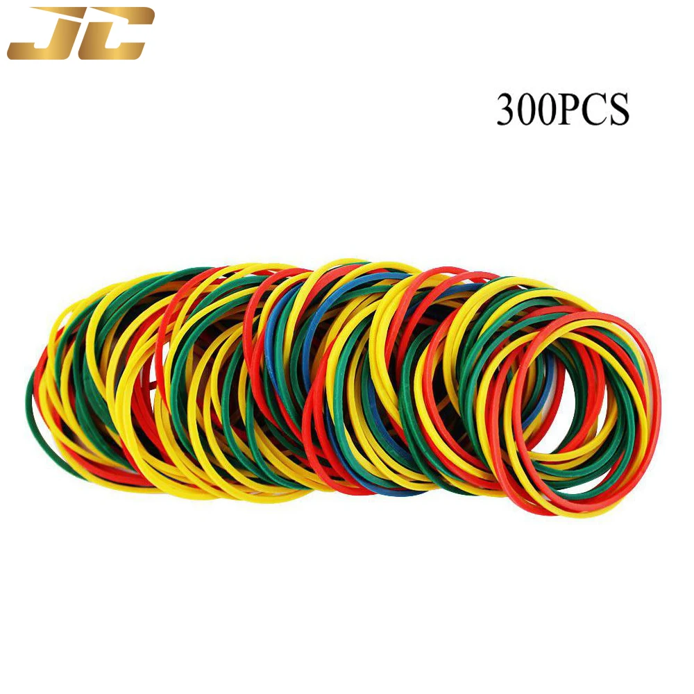 Hot Sale 300pcs Tattoo Mixed Color Rubber Bands Ring Rubber Tattoo