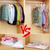 Hanging Squeezable Storage Bag Reusable Hanging Compressible Storage Bag Space Saving for Clothes Down Overcoat 2