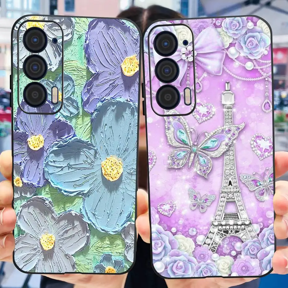 Stylish Shockproof Silicone Phone Case - Soft TPU Back Cover