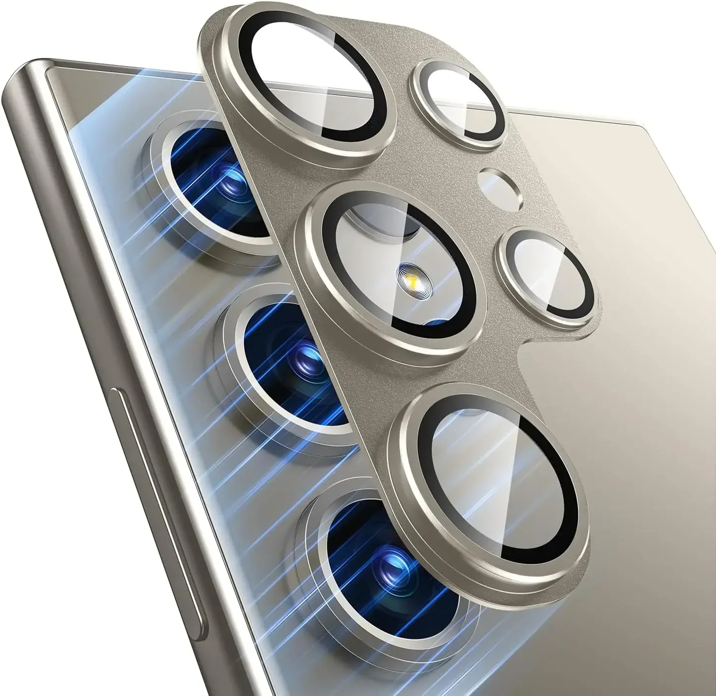 Premium Metal Camera Lens Protector Case - Durable Protective Cover Accessories