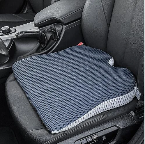 Adult Car Booster Seat Cushion for Short Drivers People Office Chair Driving  Non Slip Portable Automotive Seat Cushion Pad Blue - AliExpress