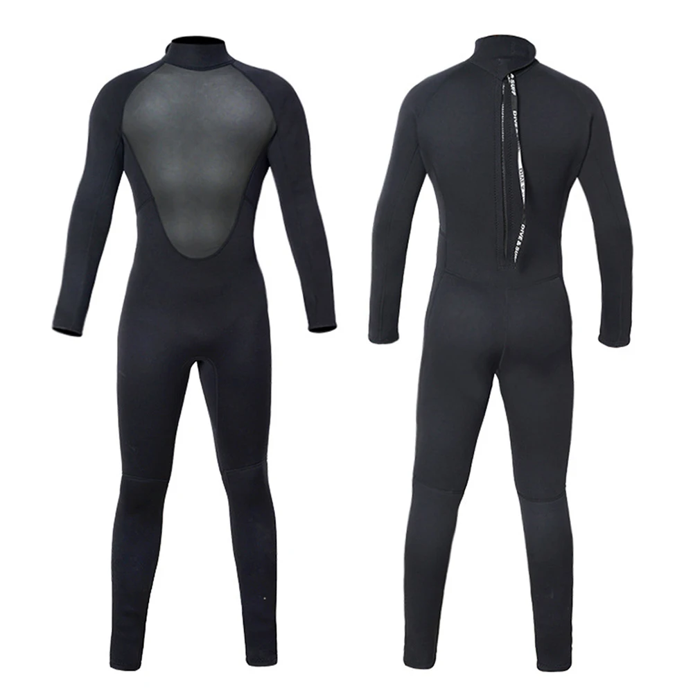 

Premium 3MM Neoprene Wetsuit Men One-Piece Suits Keep Warm Surf Scuba Diving Suit Fishing Spearfishing Kitesurf