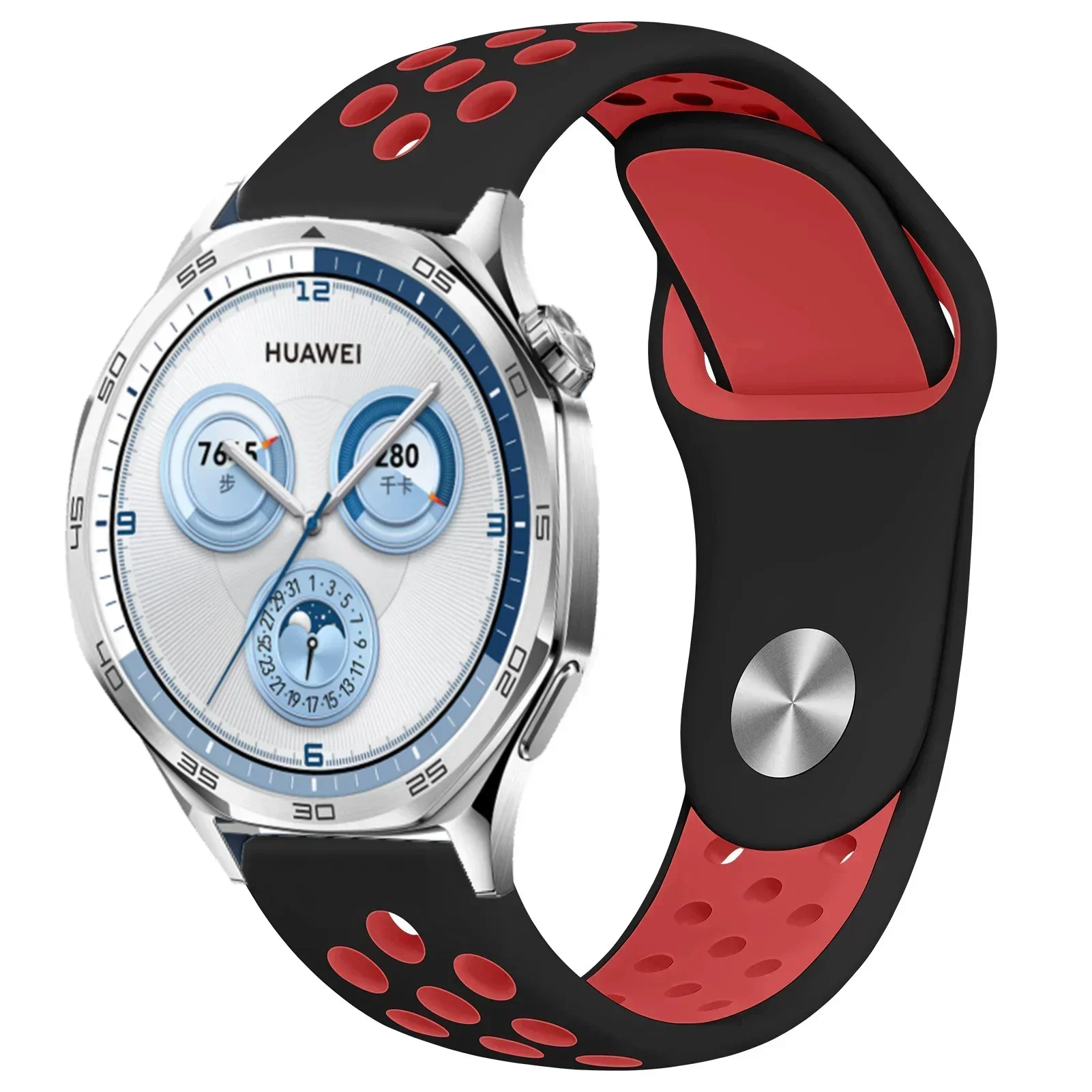 Silicone Two-Color Wristband - 22mm/20mm/18mm