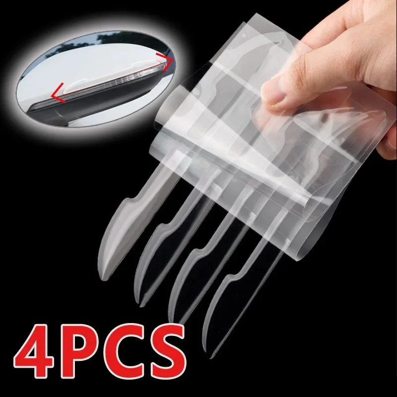 Transparent Car Door Edge Anti-Collision Protection and Styling Kit