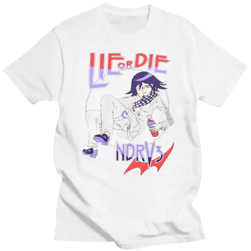 

2022 New Lie Or Die T Shirt Danganronpa V3 Kokichi Ouma