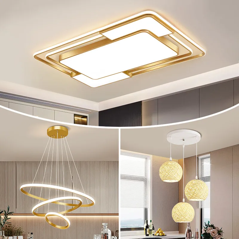 

Yyled Ceiling Lamp Lamp in the Living Room Household Headlight Bedroom Dining Room Chandelier