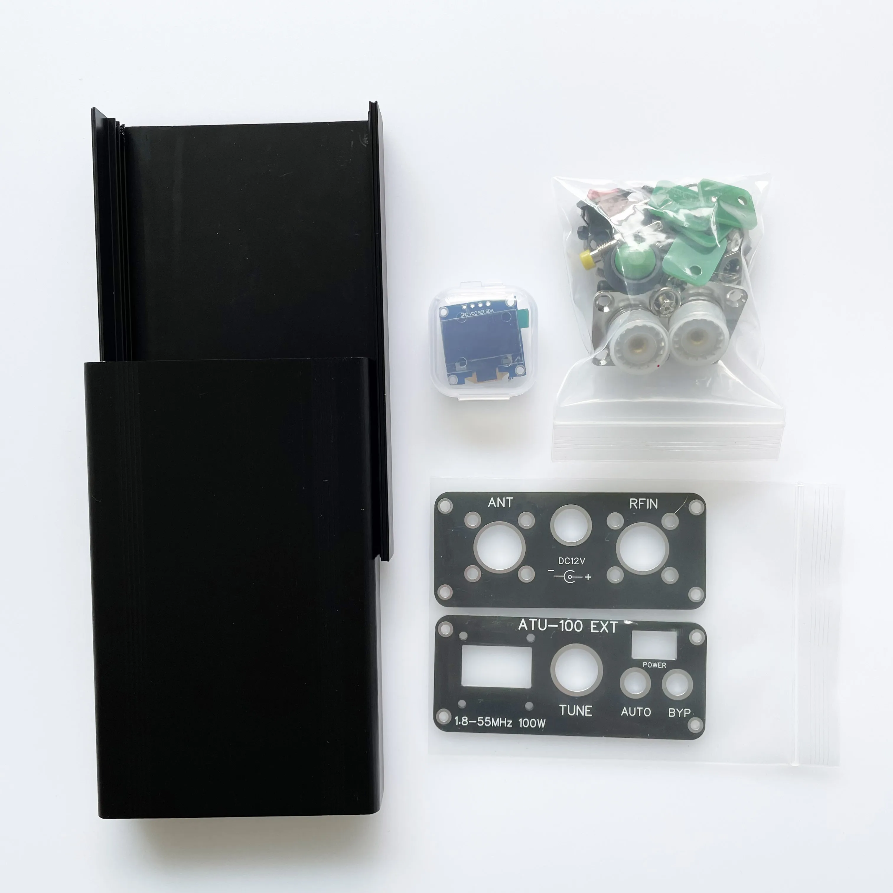 Antenna tuner ATU-100 Antenna Tuner Box 1.8-50MHz case