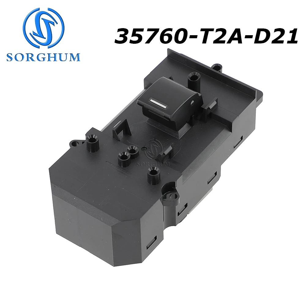 SORGHUM 35760-T2A-D21 Front Right Window Control Switch Button Glass ...