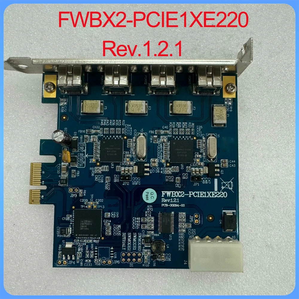 FWBX2-PCIE1XE220 Rev.1.2.1 industrial control motherboard acquisition card 2 FWBX2 PCIE1XE220 Rev 1 2 1 industrial control motherboard acquisition card