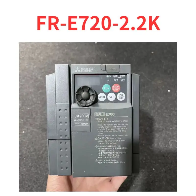 

Second-hand FR-E720-2.2K inverter test OK Fast Shipping