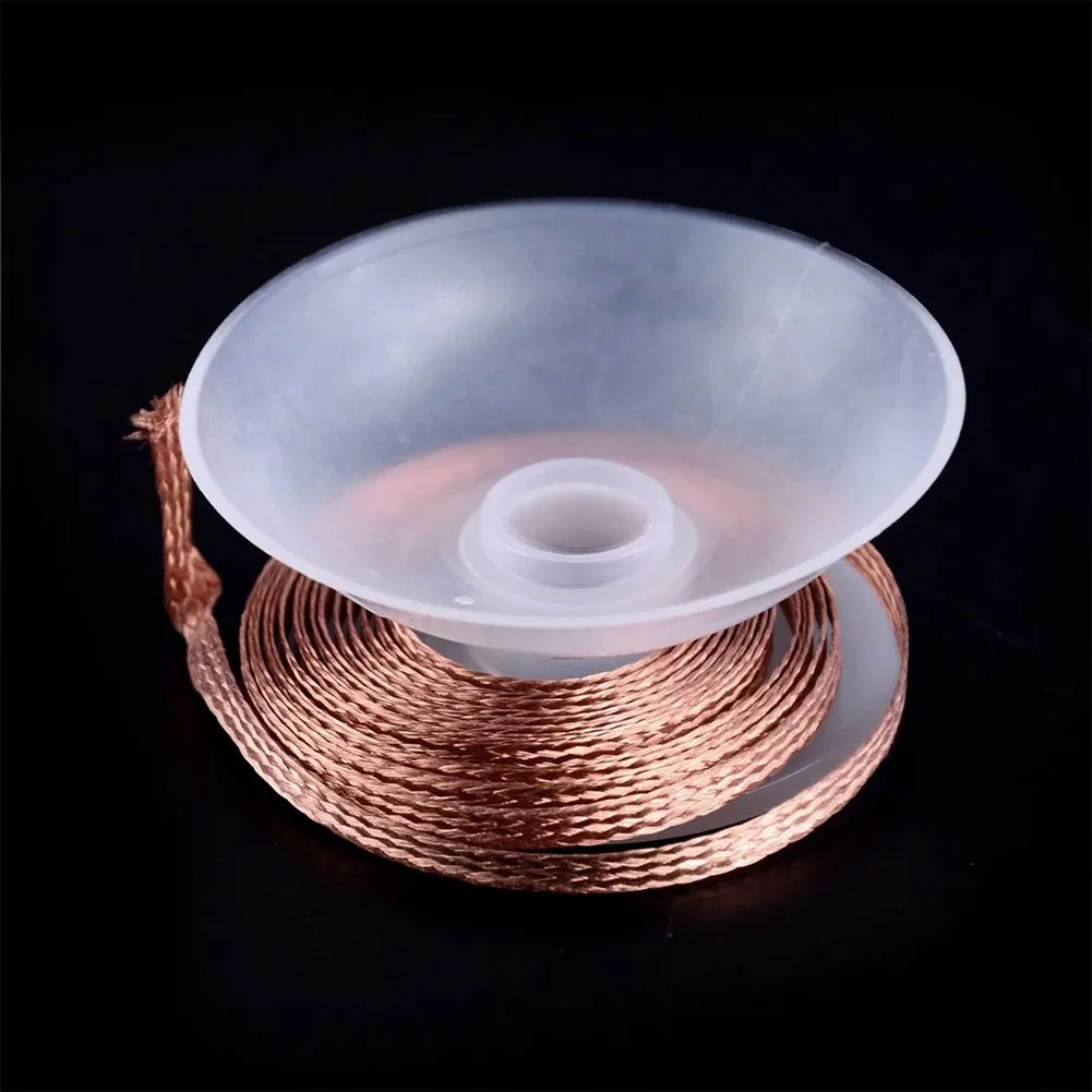 

Useful Hot Sale Newest Desoldering Braid 1.5M Length Braid Pure Copper Repair And Desoldering Wire Repair Tool