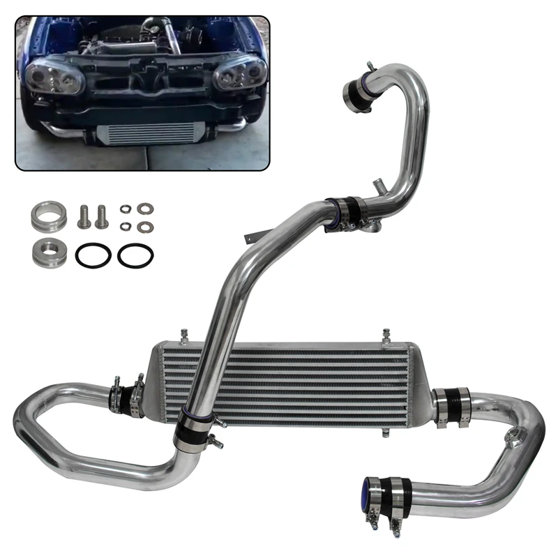 Kit Intercooler Per Volkswagen Golf MK4, Audi A3 8L, Seat Leon 1.9 TDI - Compatibile 1997-2005 - Foto 11