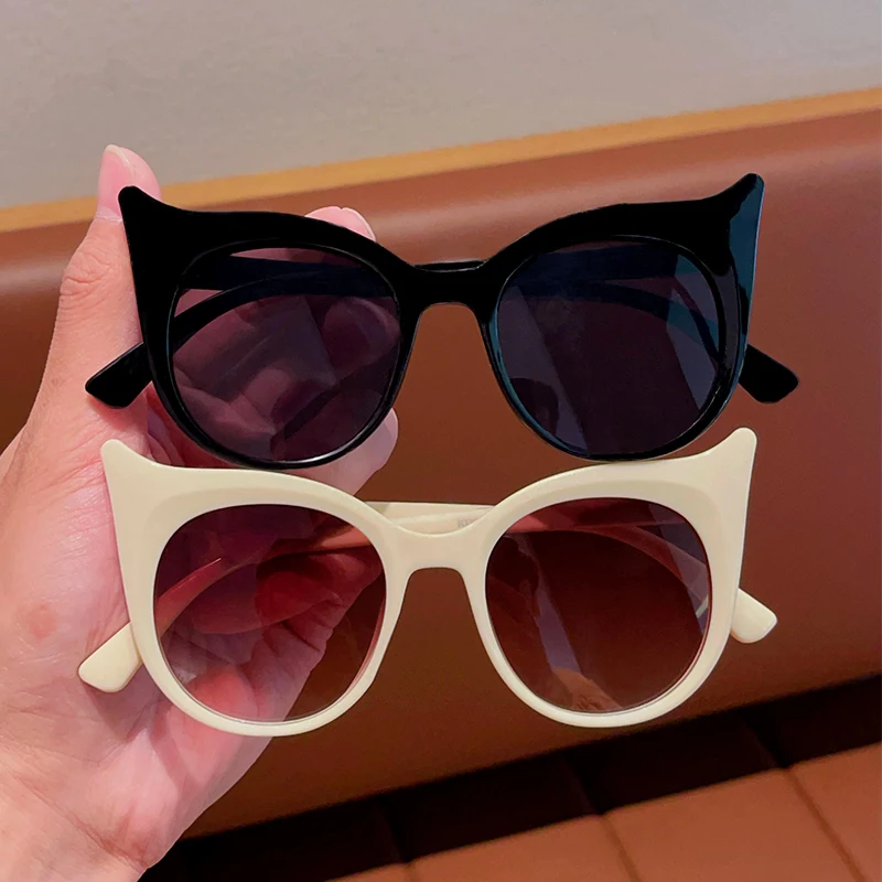 New Children Simple Little Devil Cute Sunglasses UV400 Girls Boys Colors Fashion Protection Sunglasses Kids Sun Glasses kids sunglasses children sunglasses