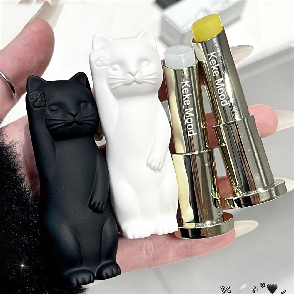 Hydraterende lucky cat lipstick transparante lippenbalsem_voghion.com