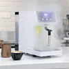 Electric Milk Frother Bubble Tea & Coffee Shop Water Tank Heating Milk Steamer Machine 2