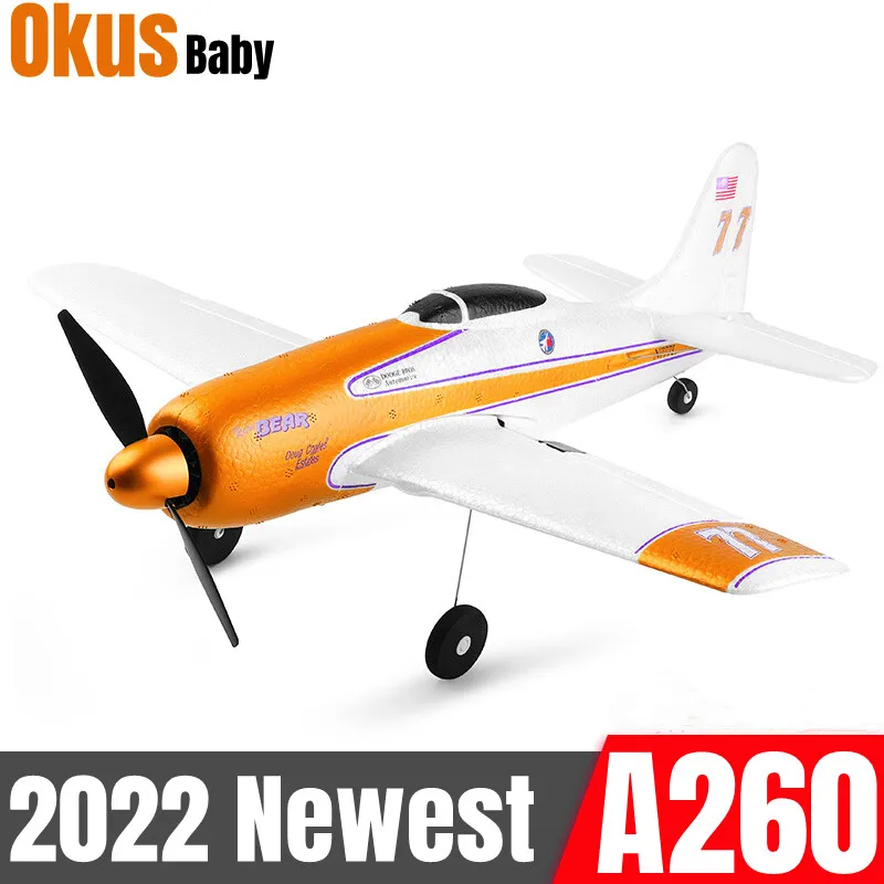 2022 Newest Xk A260 Rc Airplane 4ch F8f Epp 6 Axis Stability Rc