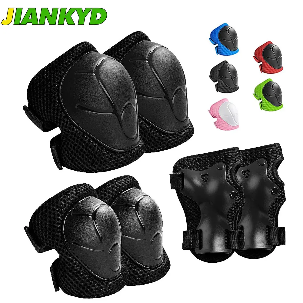 

Kids Protective Gear Set Knee Pads for Kids 3-7 Years Knee and Elbow Pads with Wrist Guards for Skating Cycling Bike Scooter