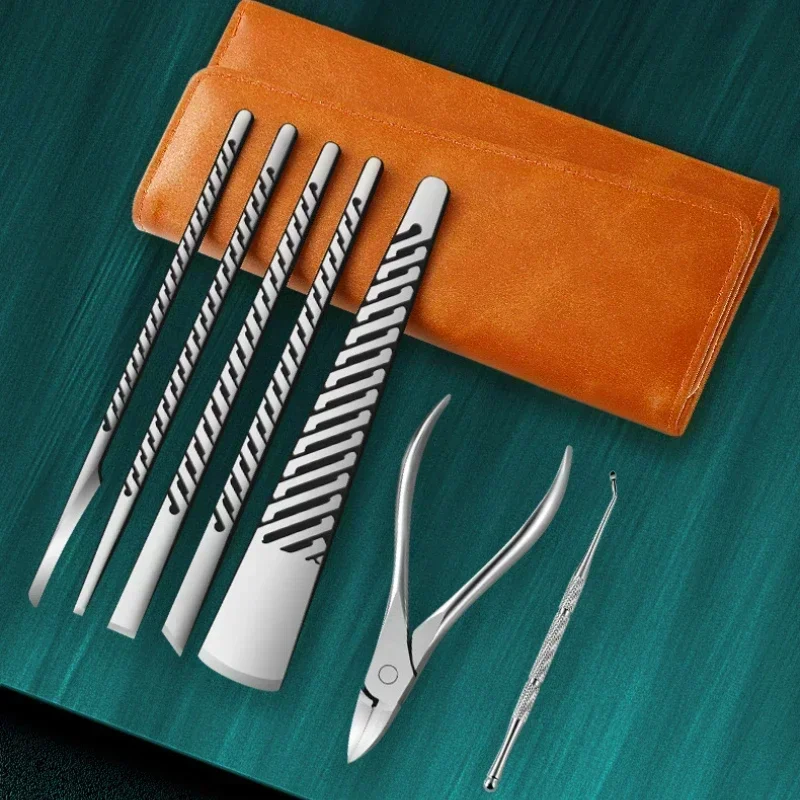 Manicure Pedicure Tools 1PC Pedicure Set High Manganese Steel Foot Care Tools Ingrown Nail Knife Dead Skin Callus Removal Scraper Podiatry Manicure