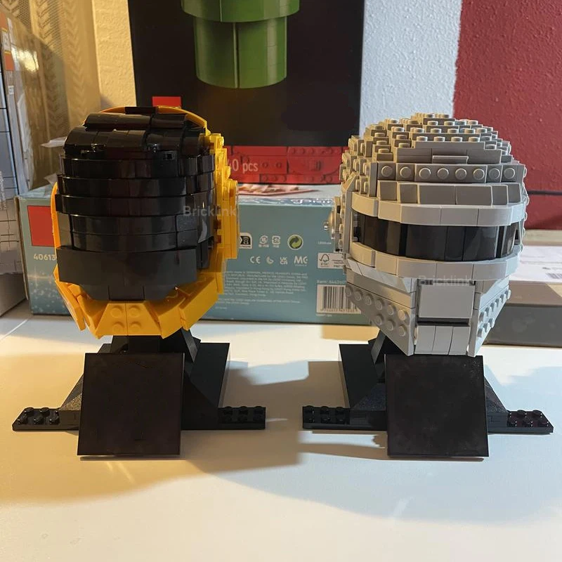 Wearable Lego Helmets Collection LEGO MOC Wearable Iron Man Helmet