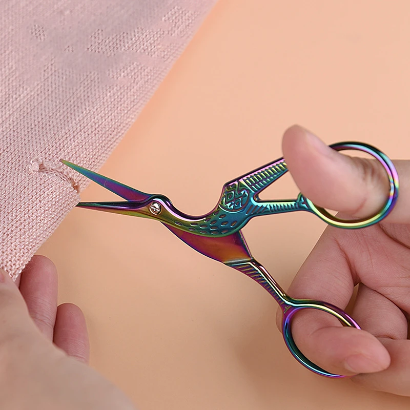 Sewing Scissors 2 Size Stainless Steel Stork Sharp