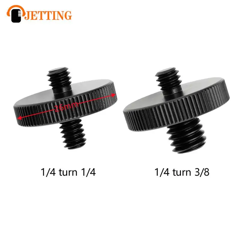 

Универсальный преобразующий винт для камеры 1/4 штекер на 3/8 двойные гайки винт с резьбой для крепления на штативе быстросъемный Адаптер для крепления