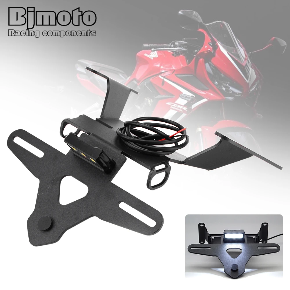 Cb 650 R Cb650R 2019 Staffa Targa Moto Con Luce Per Honda Cbr650R Cb650R Abs 2020 Per Luci Targa