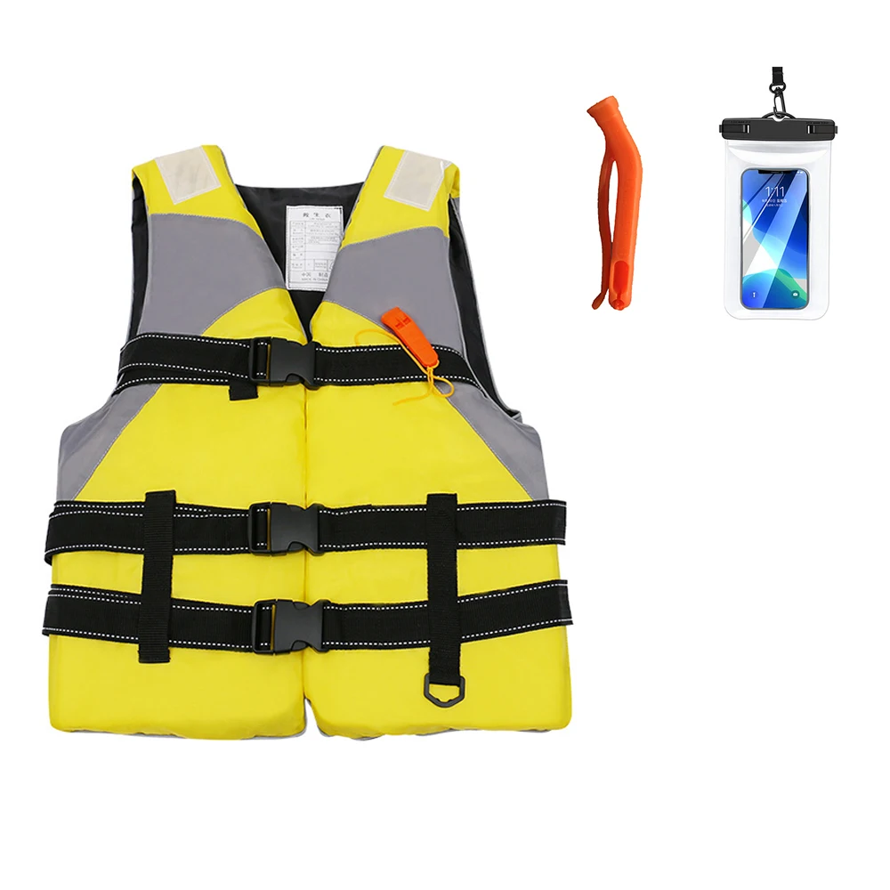 Lightweight Safety Life Vest for Adults, Floating Jacket, Buoyancy Aid, Swimming and Fishing, Surfing Life Vest, Hot Sale