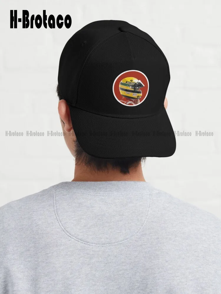 Ayrton Senna Nacional Flat Brim Hat 