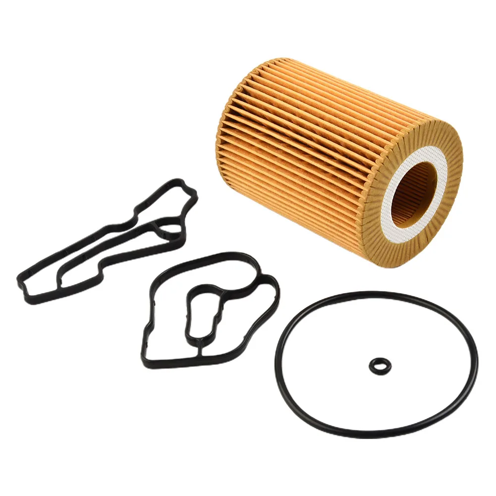3Pcs Oil Filter & Housing Gasket Kit Fits For Mercedes Sprinter GL350 6421801410 Auto Rdirect Replacement Parts