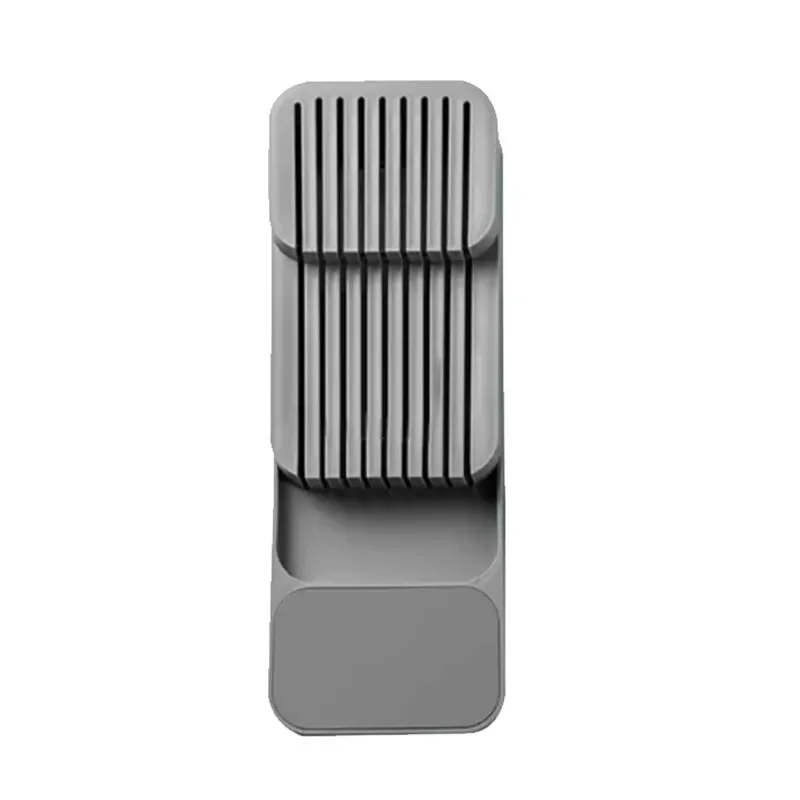 Knife Storage Box and Cutlery Organizer Tray