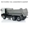 In Stock 6*6 LESU RC Hydraulic Dump Truck 1/14 Remote Control Dumper Car Tamiyaya Tipper Model Light Sound Set Toys TH02557 3