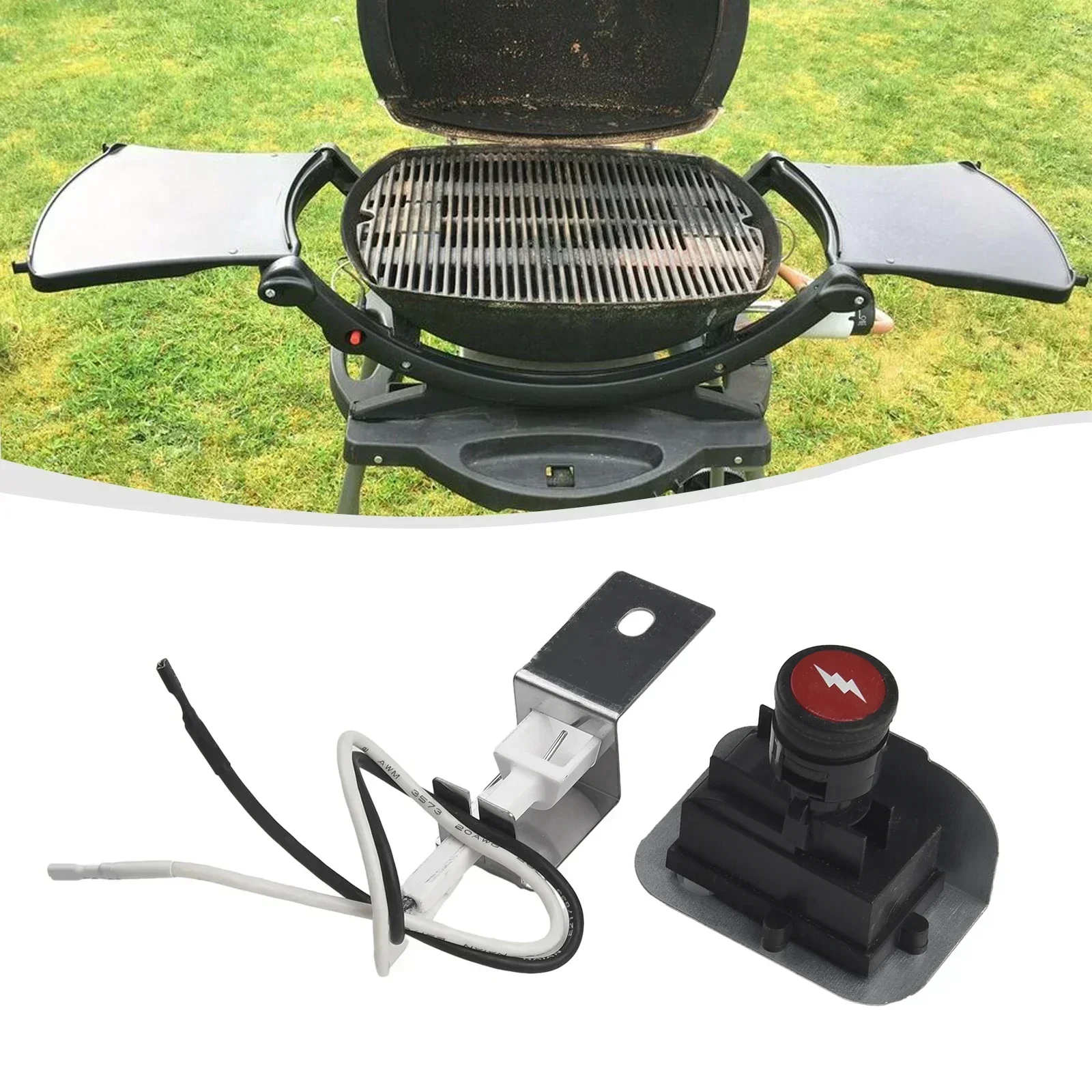 grill ignition kit For Weber Q Series Igniters Q1200 Q2200 Series Gas Grill Replacement Ignition Kit Gardening Power Tools Accessories