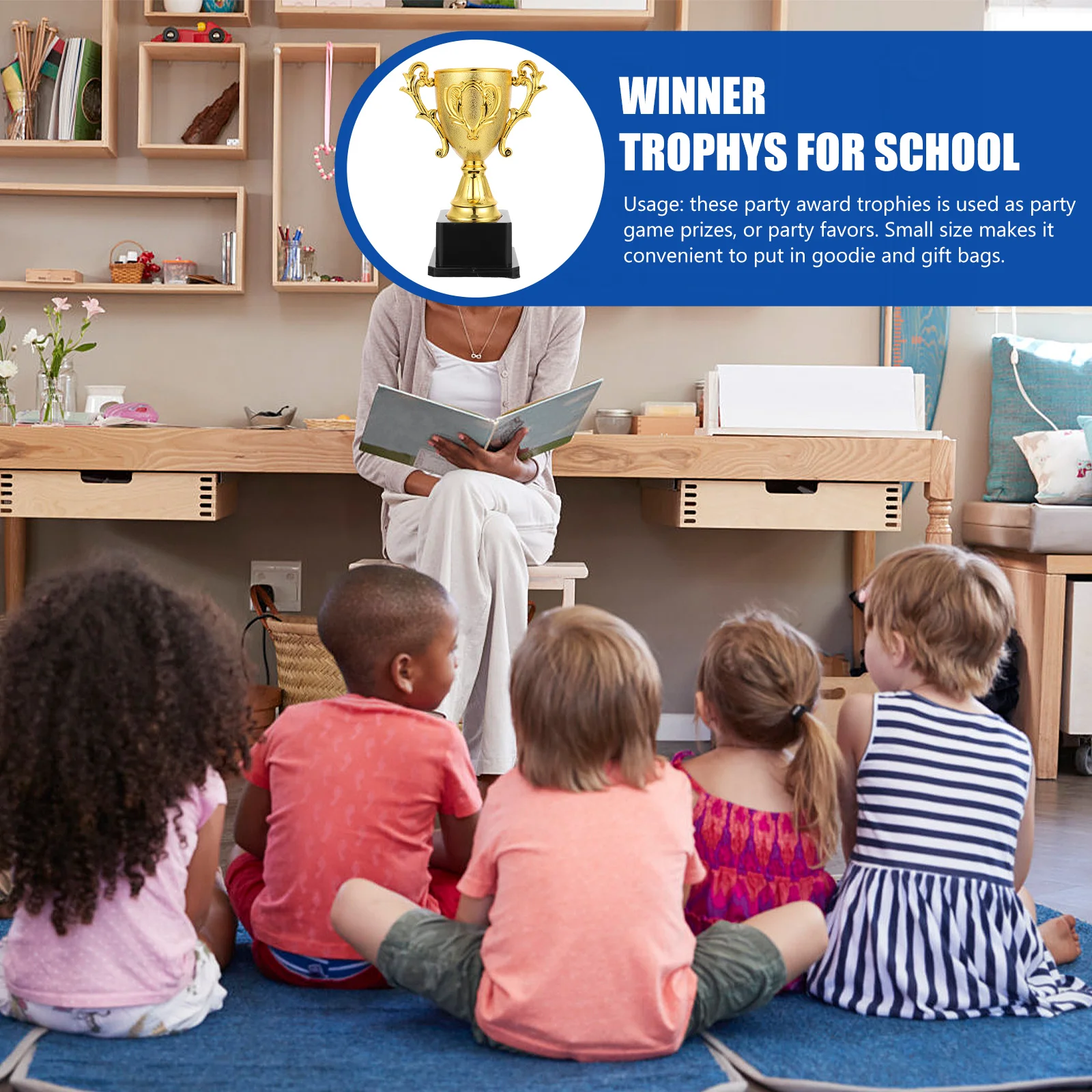 Рисунок 6 - Золотая награда-трофей для детей