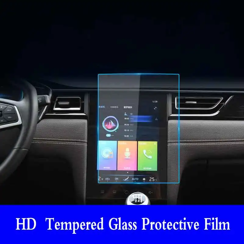 

GPS Navigation Screen Tempered Glass Protective Film Auto Interior Sticker Accessories Scratch Proof For JAC A5 2020 10.4 Inch