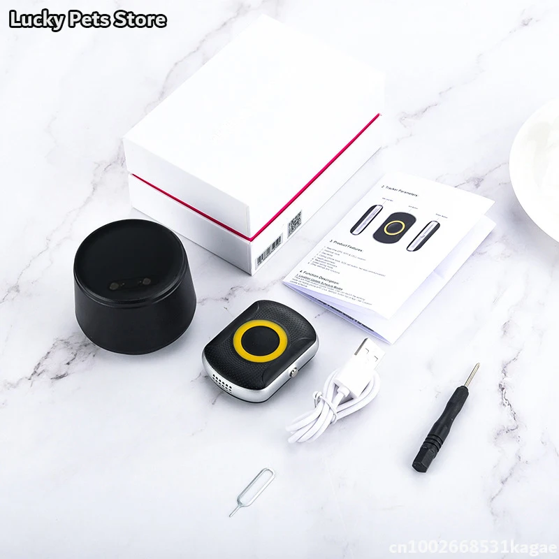 4G Dog GPS Tracker for Pet Locator Collar Anti-Lost Alarm Tag Smart GPS Tracking Device Voice Monitor for Car Child Elder Finder