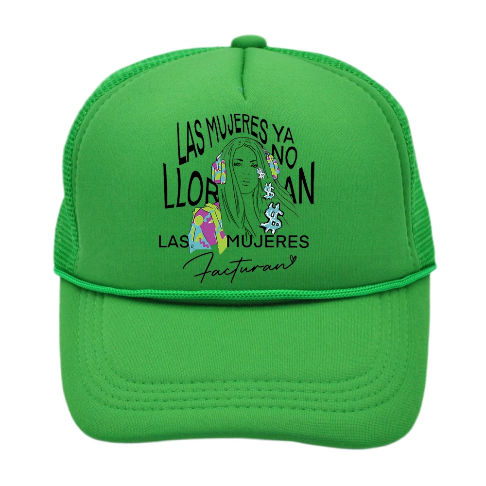 Shakira Printing Mesh Cap Summer Unisex Baseball Cap Breathable Couple Hat Unisex Adjustable Las Mujeres ya no LloranVisors Caps 6