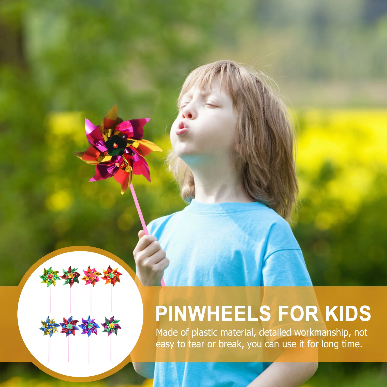 Kids Windmill Toys Outdoor Playsets Party Octagonal Pinwheels Windmill Playthings Kids Children Wind Toy