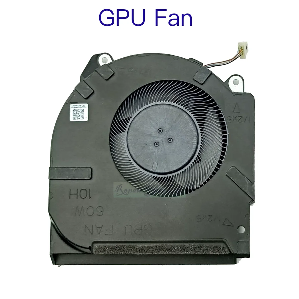 Laptop Cpu Gpu Ventilador Ventiladores Refrigeradores do Computador hp Victus 16-d 16-d0185 16-e 16-e0011ns Tpn-q263 Tpn-q264 M75722 M75722 - Imagem 4