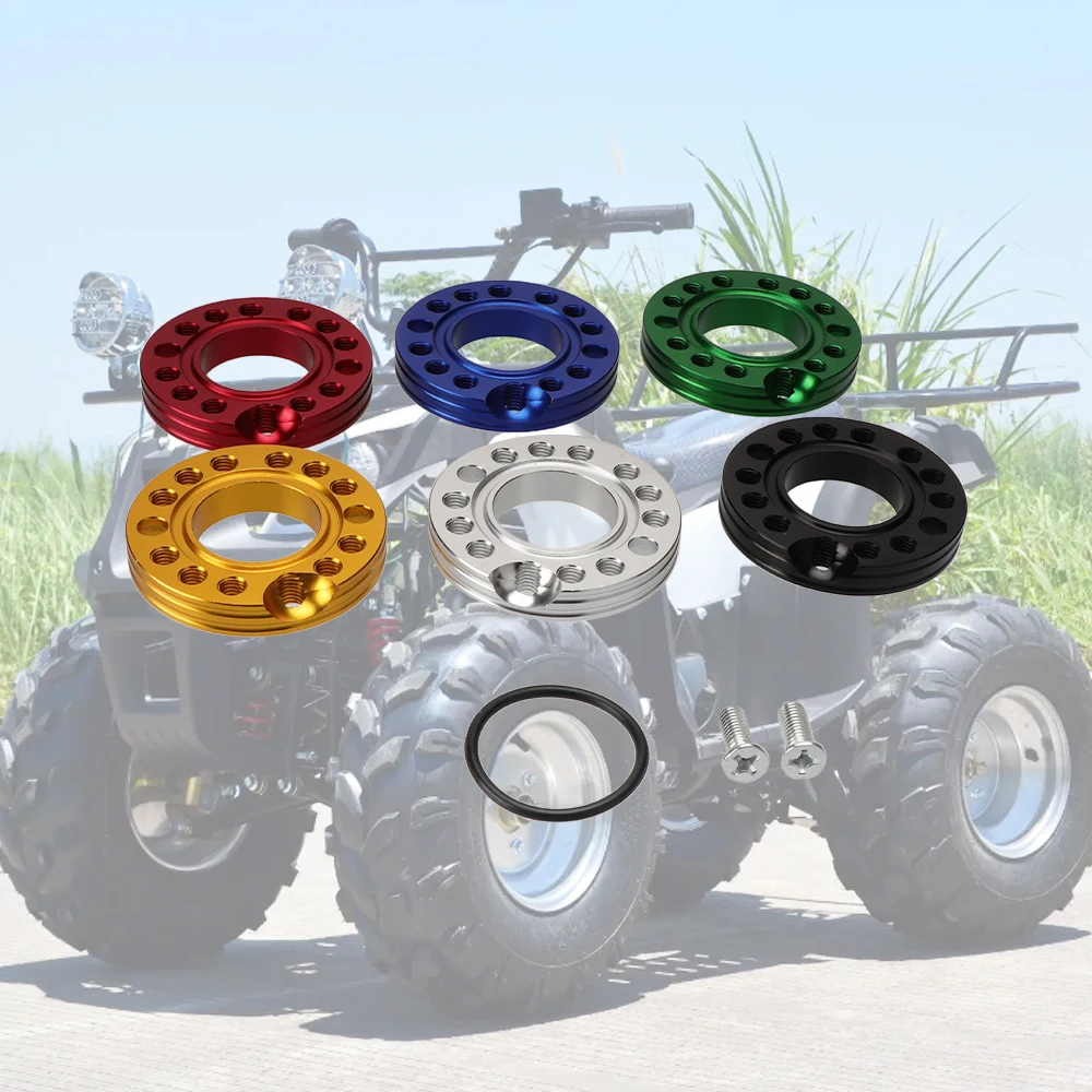 28mm Vergaser Spacer Adapater Ansaugkrümmer Spinnerplatte mit O-Ring Dichtung für Sunl Taotao NST ATV Monkey Motorradteile – Detail 1