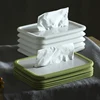 Silica Gel Paper Towel Box Folding Lifting Paper Drawer Household Living Room Desktop Tea Table Simple Creative Napkin Paper Box 1