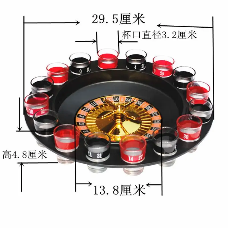 창의적인 러시안 룰렛 바 파티 게임 와인잔 음주 홈 위스키 칵테일 테킬라 바 와인 세트 파티 선물