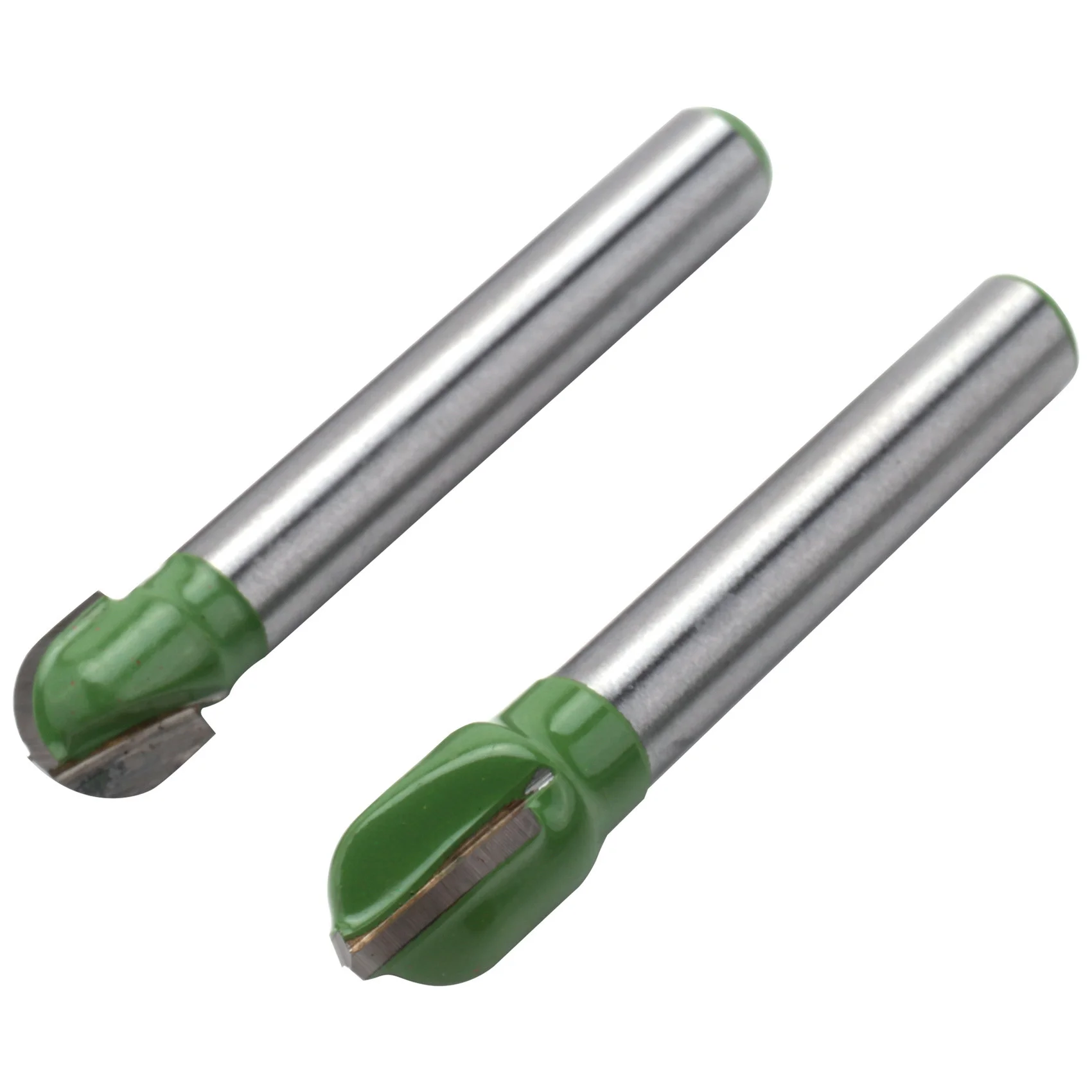 5Pcs 6Mm Shank Ball Nose Router Bits Set End Mill Round Cove Box Solid Carbide CNC Radius Core Milling Bit